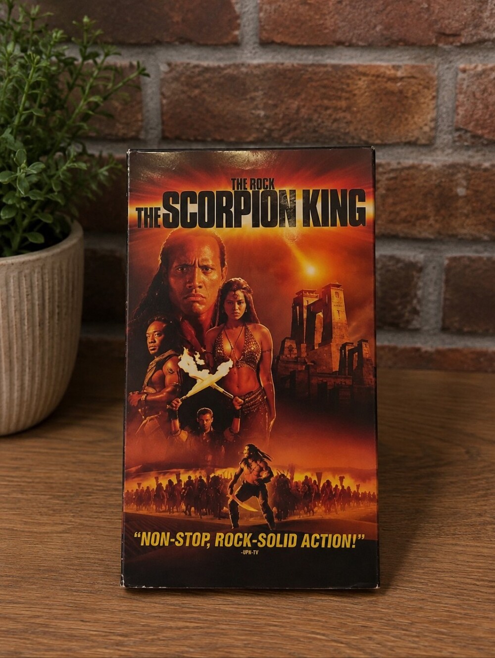 The scorpion king Universal VHS video tape